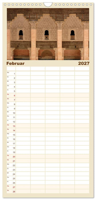 Märchenhaftes Marokko (CALVENDO Familienplaner 2027)