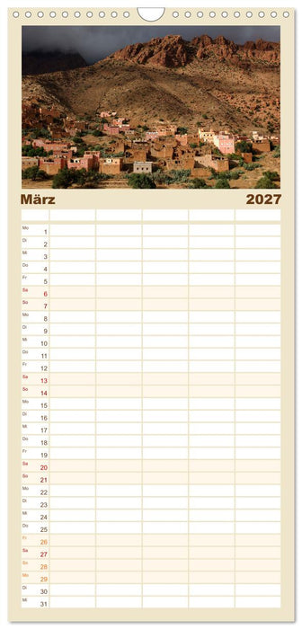 Märchenhaftes Marokko (CALVENDO Familienplaner 2027)