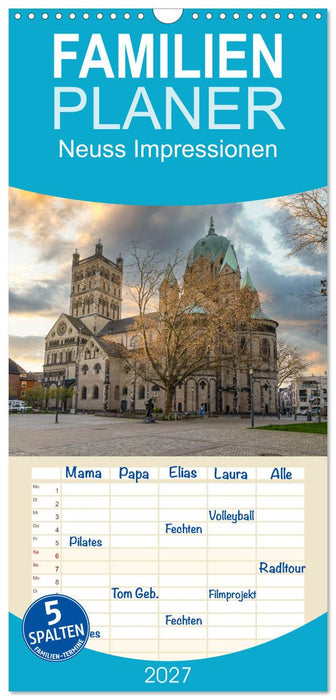 Neuss Impressionen (CALVENDO Familienplaner 2027)