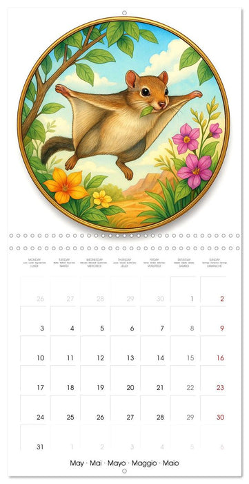 Cute and Rare (CALVENDO Monthly Calendar 2027)