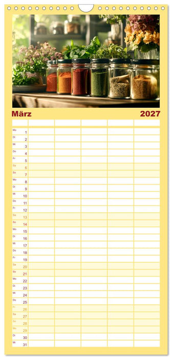 Küchenkalender Glaswerk (CALVENDO Familienplaner 2027)