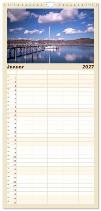 Bodman - schöner kleiner Ort direkt am Bodensee (CALVENDO Familienplaner 2027)