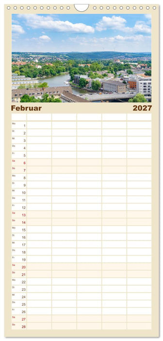 Kassel - wunderschöne Stadt in Nordhessen (CALVENDO Familienplaner 2027)