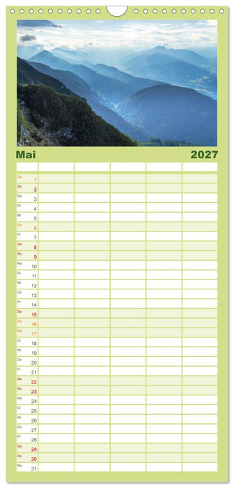 Die Feistritzer Alm - Wandern in den Kärntner Bergen (CALVENDO Familienplaner 2027)