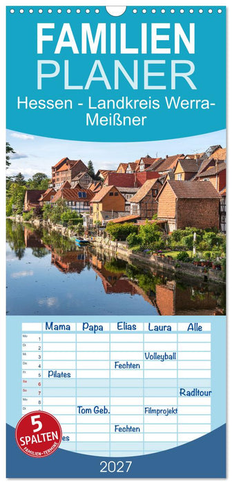 Hessen - Landkreis Werra-Meißner (CALVENDO Familienplaner 2027)