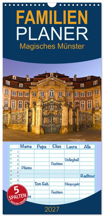 Magisches Münster (CALVENDO Familienplaner 2027)