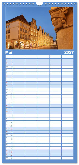 Magisches Münster (CALVENDO Familienplaner 2027)