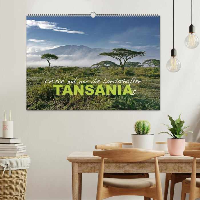 Erlebe mit mir die Landschaften Tansanias (CALVENDO Wandkalender 2027)