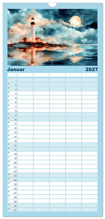 Wellenwächter (CALVENDO Familienplaner 2027)