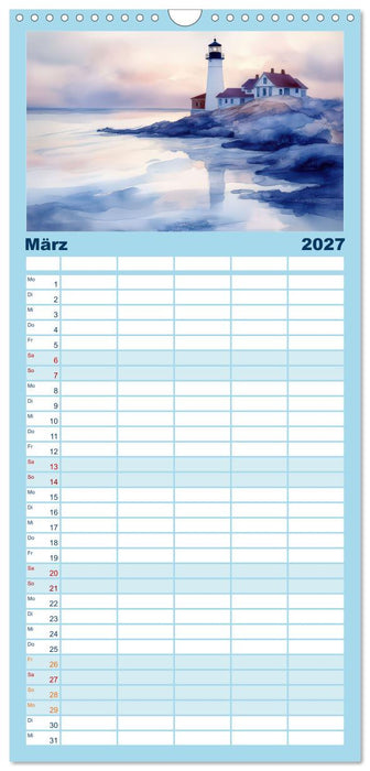 Wellenwächter (CALVENDO Familienplaner 2027)