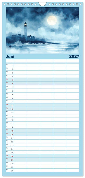 Wellenwächter (CALVENDO Familienplaner 2027)