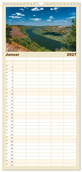 Republik Moldawien - Das südosteuropäische Kleinod (CALVENDO Familienplaner 2027)