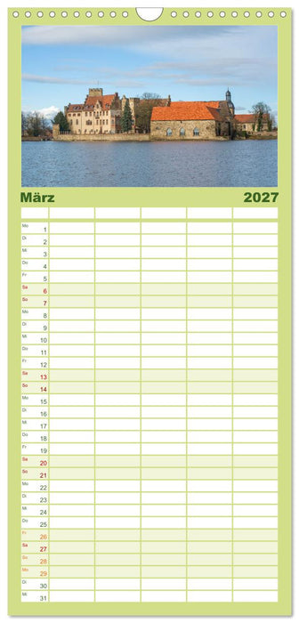 Sachsen-Anhalt - Eine Schönheit in der Mitte Deutschlands (CALVENDO Familienplaner 2027)