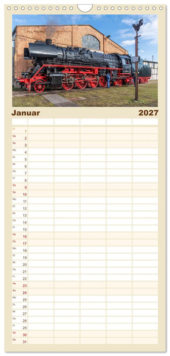 Volldampf voraus! (CALVENDO Familienplaner 2027)