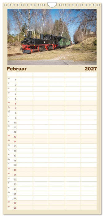 Volldampf voraus! (CALVENDO Familienplaner 2027)