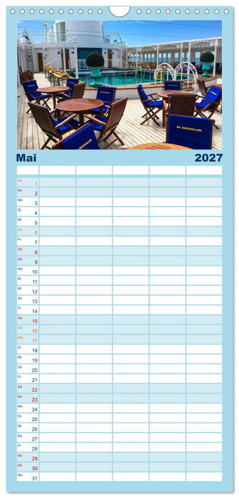 Kreuzfahrtpiraten (CALVENDO Familienplaner 2027)
