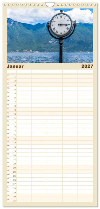 Limone sul Garda - Die Heimat der Zitrone am Gardasee (CALVENDO Familienplaner 2027)
