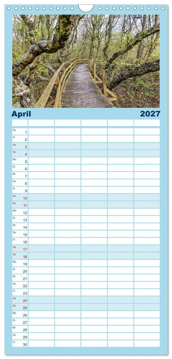 Inselbilder Amrum (CALVENDO Familienplaner 2027)