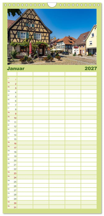 Deutschlands schönste Altstädte - Baden-Württemberg (CALVENDO Familienplaner 2027)