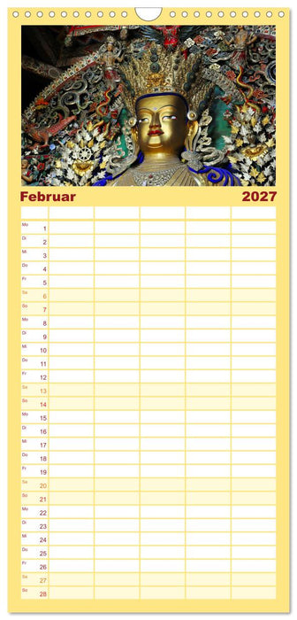 Buddhas & Bhodisattvas (CALVENDO Familienplaner 2027)
