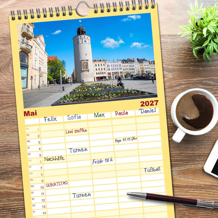Görlitz - Europas verborgene Schönheit an der Neiße (CALVENDO Familienplaner 2027)