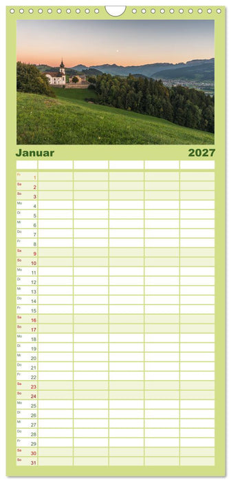 Appenzellerland (CALVENDO Familienplaner 2027)