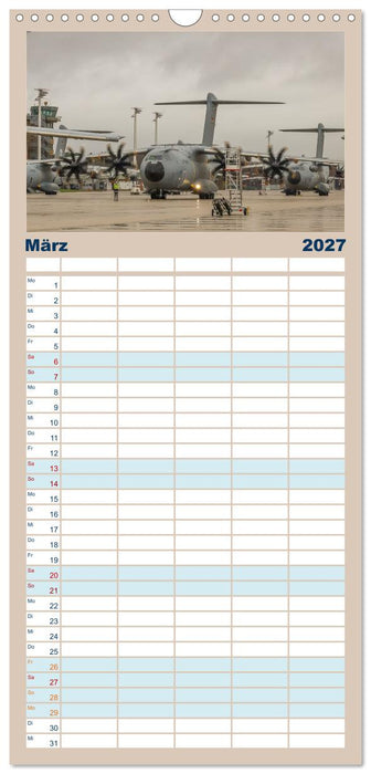 A400M LTG 62 (CALVENDO Familienplaner 2027)