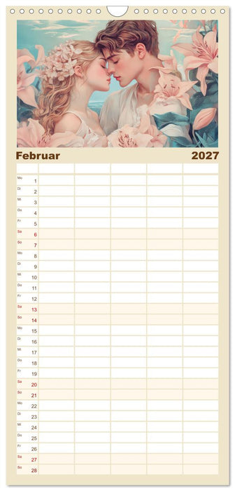 Verspieltheit und Harmonie (CALVENDO Familienplaner 2027)