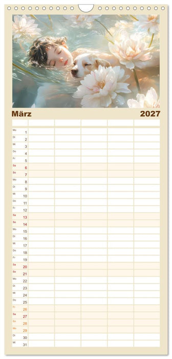 Verspieltheit und Harmonie (CALVENDO Familienplaner 2027)