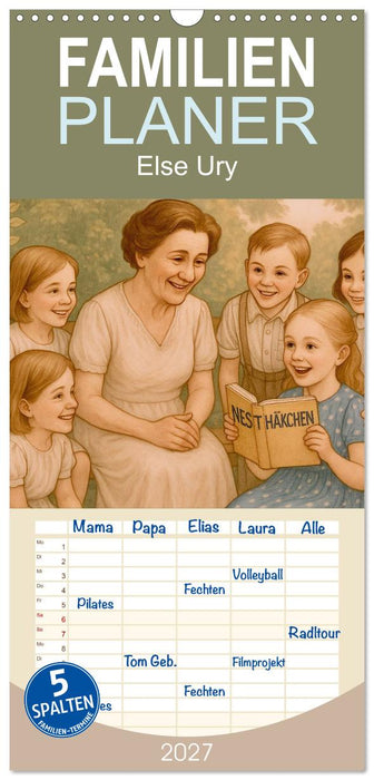 Else Ury (CALVENDO Familienplaner 2027)