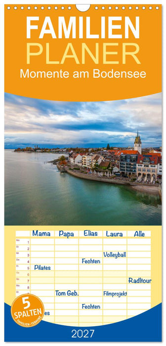 Momente am Bodensee (CALVENDO Familienplaner 2027)