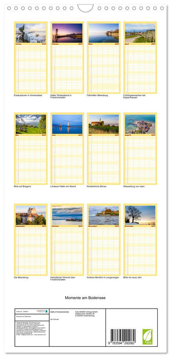 Momente am Bodensee (CALVENDO Familienplaner 2027)