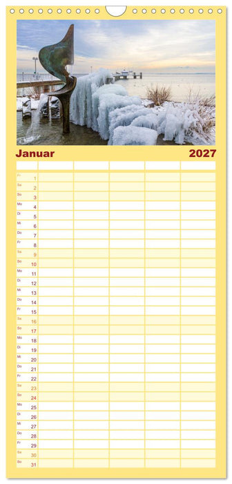 Momente am Bodensee (CALVENDO Familienplaner 2027)