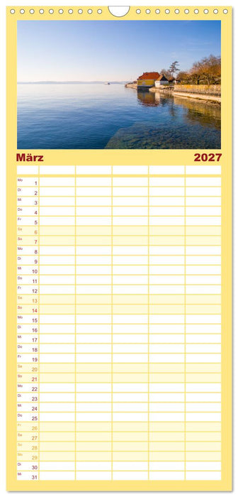 Momente am Bodensee (CALVENDO Familienplaner 2027)