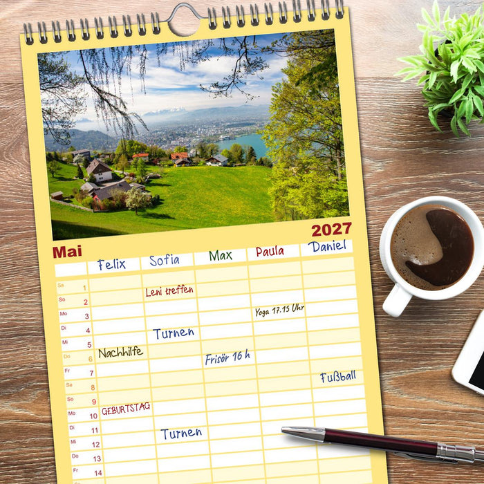 Momente am Bodensee (CALVENDO Familienplaner 2027)