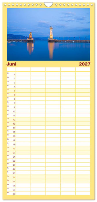 Momente am Bodensee (CALVENDO Familienplaner 2027)