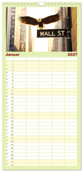 Börsenkalender – der Kalender für Aktien, Trader und Börsenprofis. (CALVENDO Familienplaner 2027)