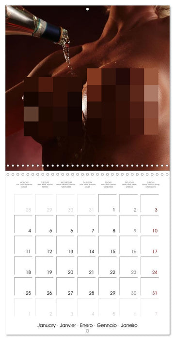 Eau Nue (CALVENDO Calendrier mensuel 2027)