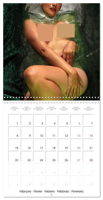 Eau Nue (CALVENDO Calendrier mensuel 2027)