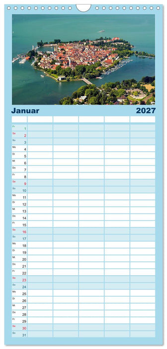 Lindau - Juwel am Bodensee (CALVENDO Familienplaner 2027)