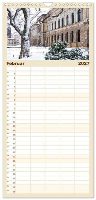 Dresden - zeitlose Schönheit (CALVENDO Familienplaner 2027)
