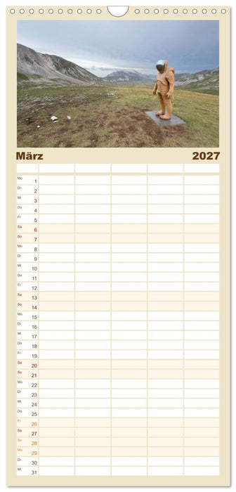 Abruzzen - wild und romantisch (CALVENDO Familienplaner 2027)