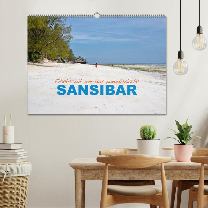 Erlebe mit mir das paradiesische Sansibar (CALVENDO Wandkalender 2027)