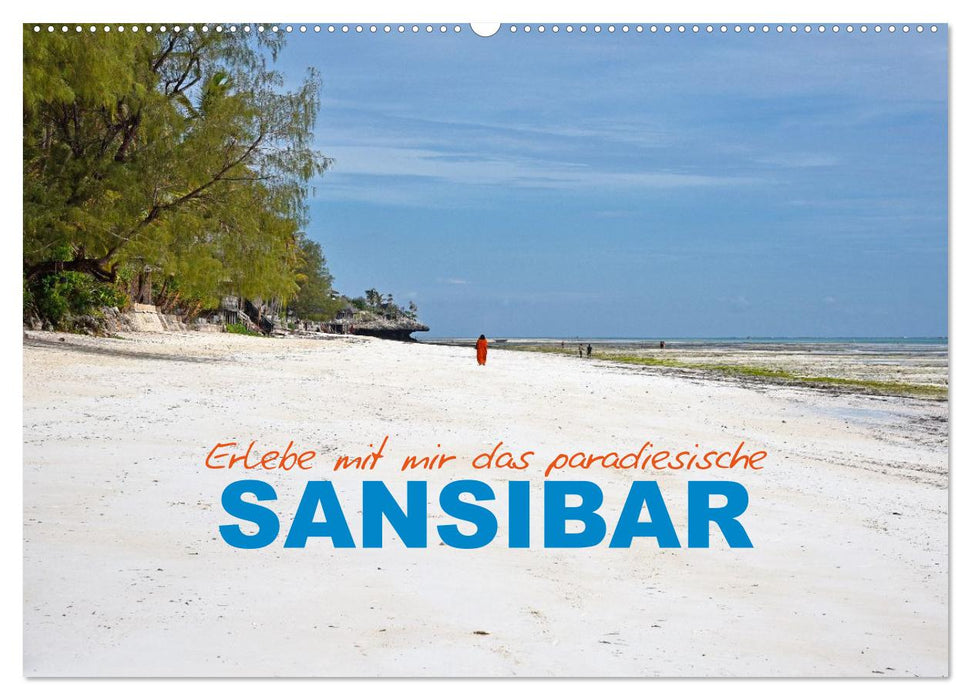 Erlebe mit mir das paradiesische Sansibar (CALVENDO Wandkalender 2027)
