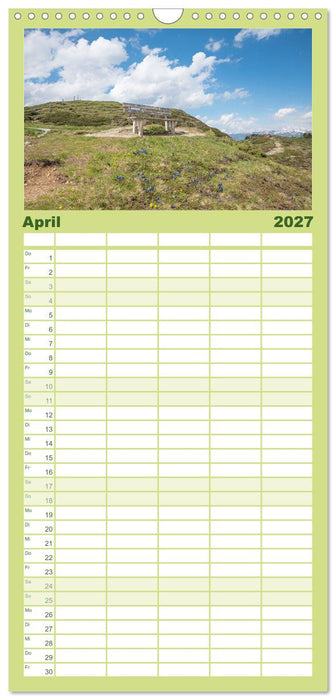 Zillertal - Bergidylle rund um Mayrhofen 2027 (CALVENDO Familienplaner 2027)