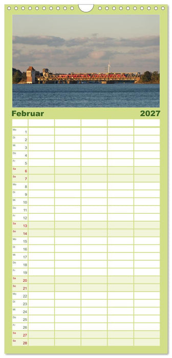 Rund um die Schlei (CALVENDO Familienplaner 2027)