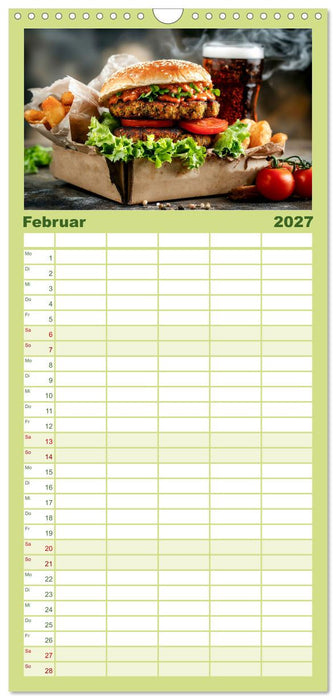 Vegane Leckerbissen (CALVENDO Familienplaner 2027)