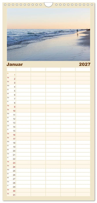 Fuerteventura - Wüstenzauber und Meeresrauschen (CALVENDO Familienplaner 2027)