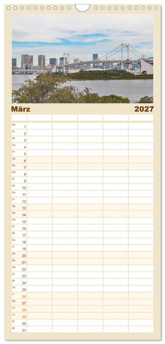Japan - Impressionen aus dem Land der aufgehenden Sonne (CALVENDO Familienplaner 2027)