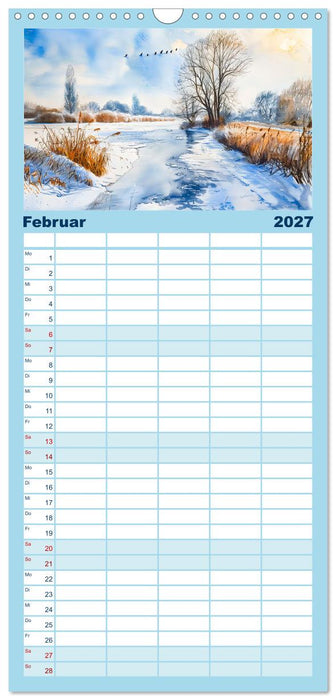 Havelland Flair - Immer in Flussnähe (CALVENDO Familienplaner 2027)